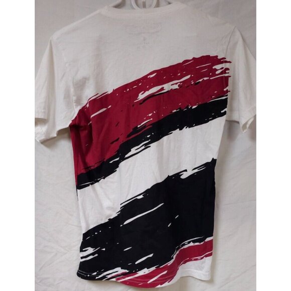 Mitchell Ness Arizona Cardinal Teens Medium 10/12 Spellout Paint Brush T-Shirt - Picture 6 of 10